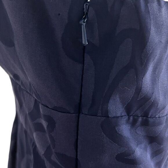 Lilly Pulitzer Navy Blue Ramona Ruffle Halter Mini Dress Size 2 - Picture 4 of 7